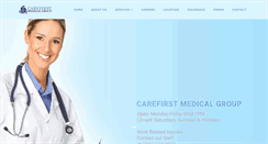 Desktop Screenshot of carefirstmedicalgroup.com